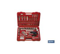 Maletín 94 pcs standard 1/4 y 1/2
