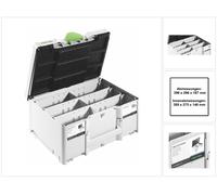 Maletín de herramientas Festool Systainer SORT-SYS3 M 187 DOMINO (576793) 396 x 296 x 187 mm