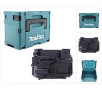 Maletín modular Makita MAKPAC 3 + organizador para Makita BPJ / DPJ 180 / PJ 7000