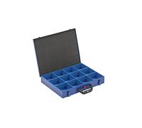 Maletín para piezas pequeñas con cajas insertables L x A 460 x 370 mm