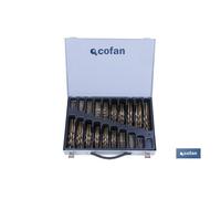 Maletin surtido brocas cobalto 1-10 - 125 unds.