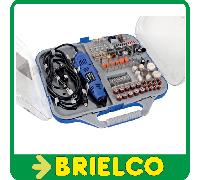 MALETIN TALADRO DE PRECISION Y PULIDO CON EJE FLEXIBLE 162 PIEZAS BD1936