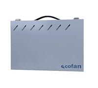 Cofan Maletín vacío para brocas 20 compartimentos 1 unidad