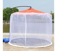 Malla anti-mosquitos para sombrilla: resistente a insectos y protección solar (250-300 cm)