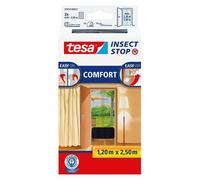 Malla anti-mosquitos tesa COMFORT para puertas, 2 unidades, cada una de 0,65 m x 2,50 m