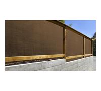Malla de ocultación fun&go premium marrón polietileno (2 x 5 m)