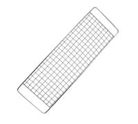 Malla de Parrilla de Acero Inoxidable 304 para Camping y Picnic | Diseño Hueco Ligero, Circulación de Humo, Fácil Limpieza, Bolsa de Almacenamiento Incluida, para Pescado y Brochetas