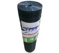 Malla electrosoldada sifer 13x13x0,8 1.oo mt plastif. verde 25 m