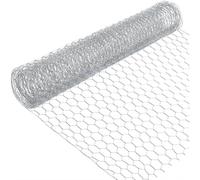 Malla gallinero 5 m /10m- 1 m de altura - alambre de 0,7 mm/0.9mm - malla de alambre fina con aberturas de13mm /25 mm - tela metálica electrosoldada en alambre galvanizado,ideal para cercado de jardín