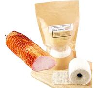 Malla para Embutidos 125/36 mm - 10 m, Elástica, Para Ahumado, Horneado y Cocción de Carnes