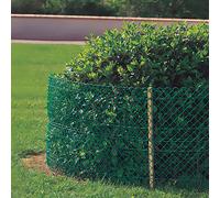 MALLA PLASTICA CUADRADA PARA PERTERRES FLORANET VERDE NORTENE 0.4x25m