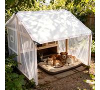 Malla Sombra HDPE 90% Blanca Red de sombreo para Exterior Protección UV | 3x6.5m Malla de sombreado Transpirable Tela de Sombra para agrícola ganado invernadero gallinero vivero,uso todo el año