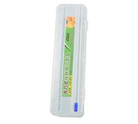 MALUGOGO Dispensador de Film Transparente y Diseño de Plástico Fácil de Usar para Cocina Cortador Deslizante Invisible Integrado para Uso Doméstico