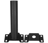 MALUGOGO Soporte para Farola Solar Exterior de Acero Resistente, Poste de Luz LED para Montaje y Extensión de Luminarias Solares para Iluminación de Exteriores