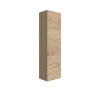 Mama Store Atena Columna en Kit Reversible con Sistema de Apertura Push and Pull, Laminado, Roble Natural L. 30 x P. 22 x H. 110 cm