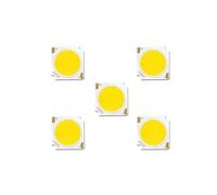 MAMA'S PEARL Chip LED Bridgelux de 5 piezas, 10 W, 20 W, 30 W, 40 W, 50 W, diodos CRI90, fuente de luz de proyección LED COB for focos, accesorios de iluminación empotrada DIY(Natural White 4000K,20W