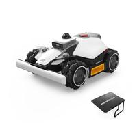 MAMMOTION LUBA Mini 2 AWD 1500 Robot Cortacésped con Garaje Mini | LiDAR 360° y Visión IA de Doble Cámara, sin Cable Perimetral, sin RTK, Pendiente del 80%, Modo DropMow, Mammotion LiveMap