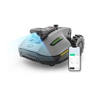 Mammotion YUKA Mini Vision Robot Cortacésped Perimetral sin Cables, sin RTK, MAX.700 m², Navegación Triple Cámara AI Vision, Robot Cortacésped Mapeo Automático, Control por App y Voz, Pendientes 45%
