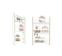 MAMOI® Estantería Infantil de Tablero a Base de Madera - Caja para Libros, estantería para niños, estantería para habitación Infantil, Banco para Libros, Estante de Pared