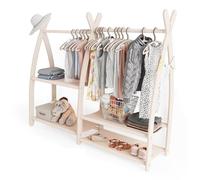 MAMOI® Perchero infantil de pie 95x106x32cm / 53x95x32cm