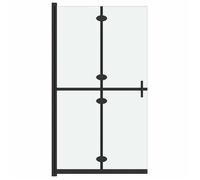 Mampara De Ducha Plegable Vidrio Esg Esmerilado 70x190 Cm Vidaxl