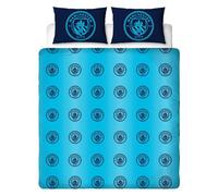 Manchester City FC Doble Juego Cubre Cama 2-in-1 Azul Flashy 100% Oficial Merch