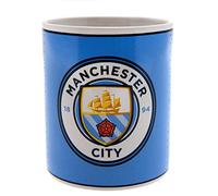MANCHESTER CITY FC - Taza con diseño degradado (Talla Única) (Azul cielo)