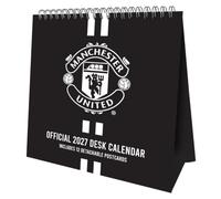 Manchester United FC 2027 Desk Easel Calendar (Post Cards)
