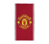 Manchester United Toalla Oficial del FC | Tacto súper Suave, diseño del Club de fútbol hogar, baño, Playa y Piscina | Talla única 75 cm x 150 cm | 100% algodón