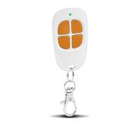 Mando a distancia SCS Sentinel 4 canales 433,92 MHz para puertas y puertas de garaje compatible con AAM0085, seguro, duradero y fácil de programar, color naranja