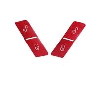 Mando Botonera Elevalunas Para Benz Para CE GLK Para Clase C200 Para GLK260 E300 Reemplazo Cubierta Botón Interruptor Cerradura Puerta Delantera Coche(Red 1 Pair)