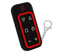 Mando Garaje Universal 433 MHz/868 MHz Mando Puerta Garaje Universal Comando Garagem Carga USB-C Apto para Interruptores Puertas Garaje Persianas Enrollables Puede Controlar 8 Dispositivos