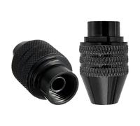 Mandril autoblocante - Cambio rápido de metal M8 x 0,75 mm, mandril autoajustable - para destornillador, demolidor, reparación, torno y fresadoras en trabajos