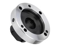 Mandril con pinza de cuatro ejes con brida, ER16-ER50 Portabrocas de cuatro ejes Herramienta de perforación de torno CNC 0.005 mm Precisión Acero 40CrMo 45-125 mm(Er40-d125 7holes)