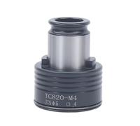 Mandril con pinza de sujeción por torsión TC820 JIS M3-M24 31mm protección contra sobrecarga pinzas de roscado mandriles máquina de roscado neumático piezas de conexión(31mm JIS M12)