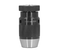 Mandril de taladro autoblocante de 40Cr, mandril para taladro de columna y taladro manual eléctrico, rango de sujeción de 1 a 13 mm con tornillo de barra de dientes en forma de T,