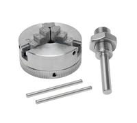 Mandril de Torno Autocentrante de 3 Mordazas 48mm, Portabrocas para Tornos de Aleación de Zinc Z011, Mandril para Mini Torno de Madera Manual M12 para Taladros, Fresadoras, Taladro Eléctrico Manual