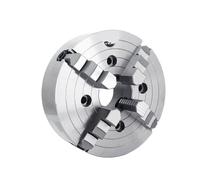 Mandril de torno de 4 mordazas, K72-80 K72-100 125, accesorio de mandril de torno manual for CNC(K72-100)