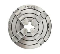 Mandril de torno independiente de 4 mandíbulas, K72-80 100 125 160 200 250 125 mm mandril de torno manual for CNC(K72-200)