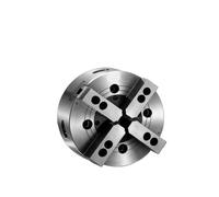 Mandril hidráulico de cuatro garras en el aire sólido 56688 pulgadas 10 torno CNC juego completo de accesorios de alta precisión(8 inch A6 flange plate)