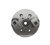 Mandril hidráulico de dos mordazas en forma de dedo for sujeción irregular de paredes delgadas 2Z-08 2Z-06 2Z-10(2Z-10 ten inches with flange)