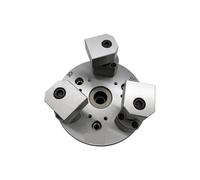 Mandril hidráulico de tres mordazas tipo dedo sólido Mandril hidráulico de dos mordazas tipo dedo 6 8 10 pulgadas Cuerpo completo de acero(6Inch 2Z-06-2jaws)