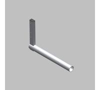 Mandril para minimontacargas longitud 550 mm