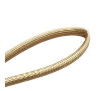 Manga de tubo de fibra de vidrio de alta temperatura de 1 a 30 mm, protección de alambre trenzado de fibra no alcalina, 1 unidad (2,5 mm x 5 m)