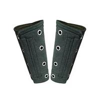 Mangas de protección de brazos, brazalete de alambre de acero anticorte, protector de seguridad antiabrasión para jardín, cocina, trabajo agrícola, 1 par