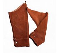 Mangas de soldadura resistentes al fuego 60cm para chispas para llama | Calor para una construcción a prueba de calor, protege de altas temperaturas, ideal para moler soldadura, ajuste seguro