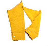 Mangas de soldadura resistentes al fuego 60cm para chispas para llama | Calor para una construcción a prueba de calor, protege de altas temperaturas, ideal para moler soldadura, ajuste seguro