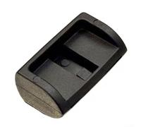Mango amortiguador para weber Smokey Mountain de 34,5 mm, agarre de nailon negro para parrilla de carbón, regulación de temperatura, flujo de aire (1 unidad)