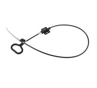 Mango de liberación reclinable resistente con agarre de cuello largo | ajuste, cuerpo de plástico negro, diseño de cuello largo, fácil agarre, se adapta a la mayoría de marcas de sofás