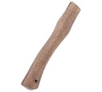 Mango de Repuesto de Carpintería, Madera Marrón | Control Preciso al Tallar, Diseño Cabeza de Tigre, Acabado Carbonizado y Pulido, para Camping y Leña